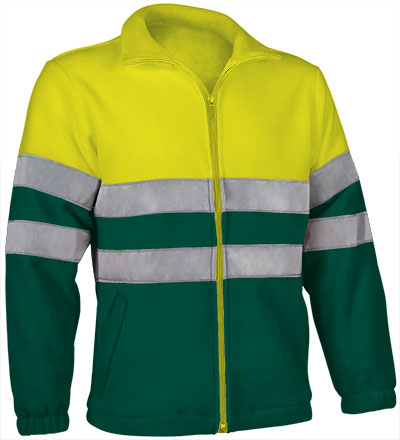 amarillo fluor-verde botella